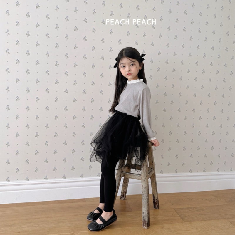 Peach Peach - Korean Children Fashion - #discoveringself - Levain Tee - 3