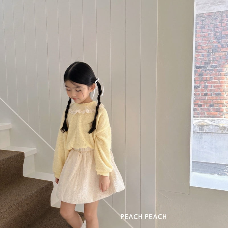 Peach Peach - Korean Children Fashion - #discoveringself - Mayo Skirt - 9