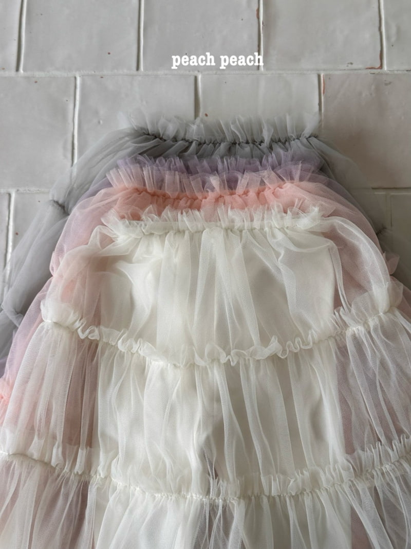 Peach Peach - Korean Children Fashion - #discoveringself - Sugar Tutu Skirt Leggings - 2