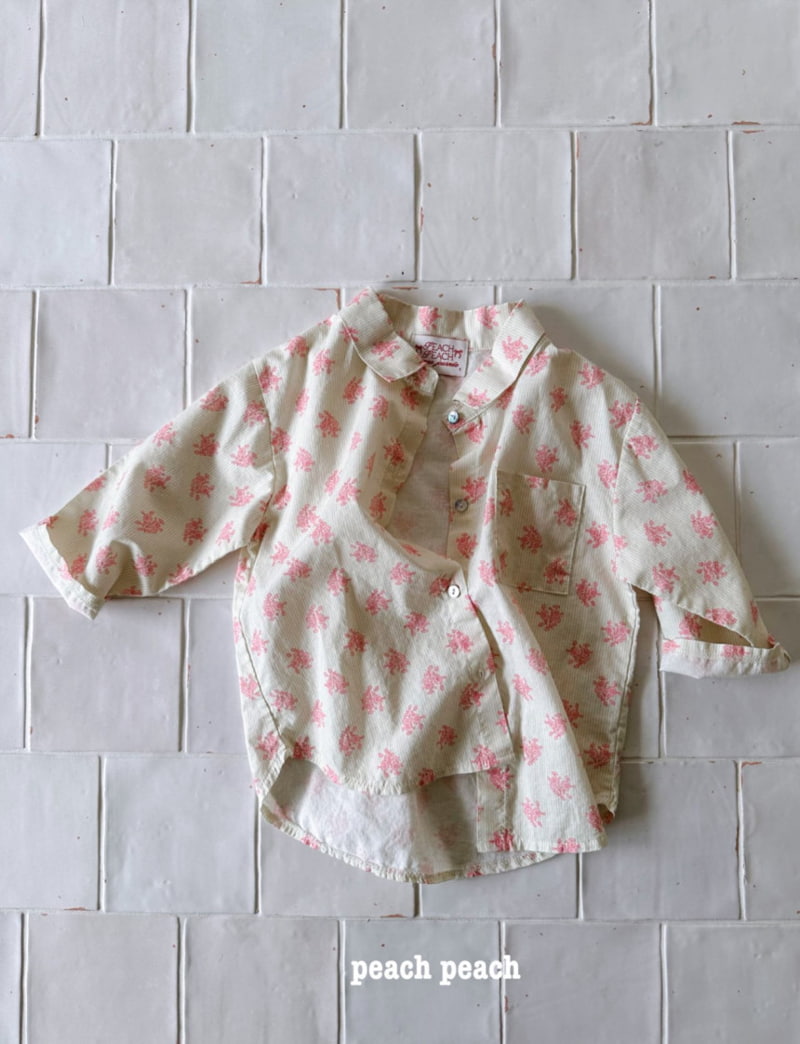Peach Peach - Korean Children Fashion - #fashionkids - Bay Shirt - 5