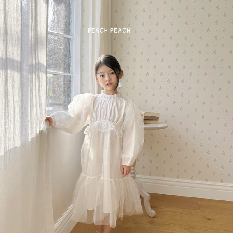 Peach Peach - Korean Children Fashion - #littlefashionista - Lucy One-piece - 3
