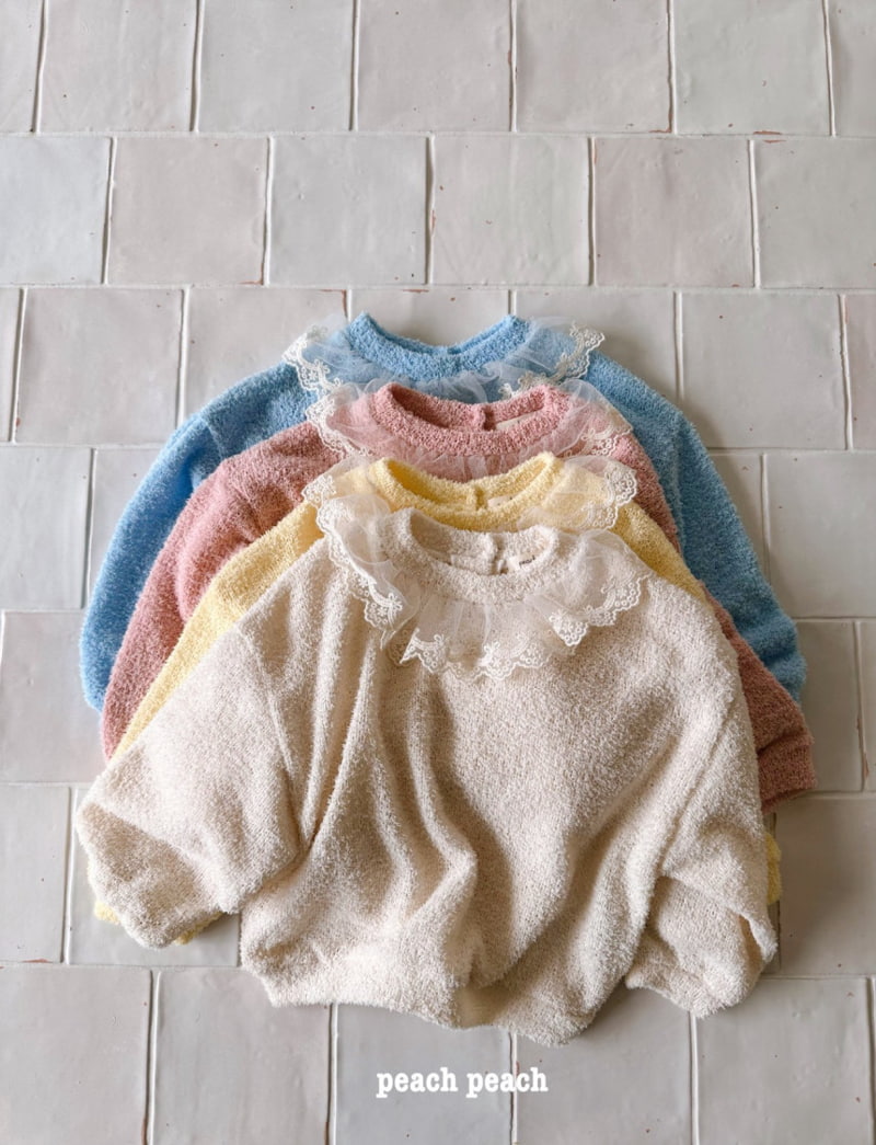 Peach Peach - Korean Children Fashion - #magicofchildhood - Creamy Knit - 5