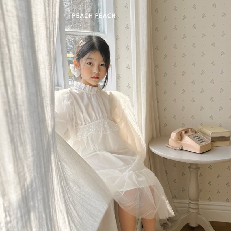 Peach Peach - Korean Children Fashion - #prettylittlegirls - Lucy One-piece - 6