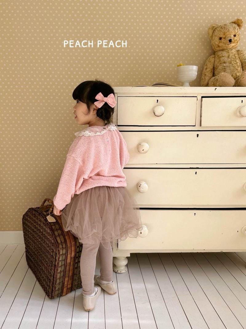 Peach Peach - Korean Children Fashion - #stylishchildhood - Creamy Knit - 10