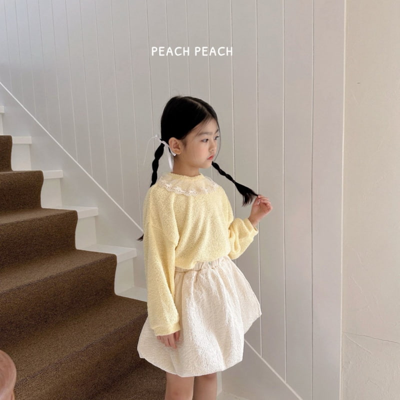 Peach Peach - Korean Children Fashion - #stylishchildhood - Mayo Skirt - 5