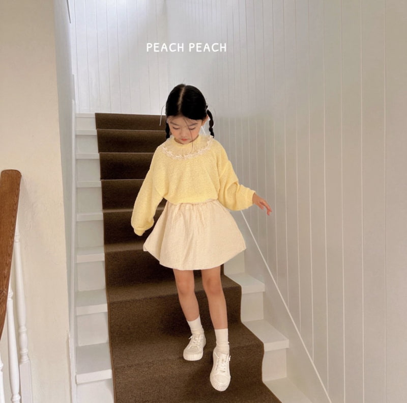 Peach Peach - Korean Children Fashion - #todddlerfashion - Mayo Skirt - 4