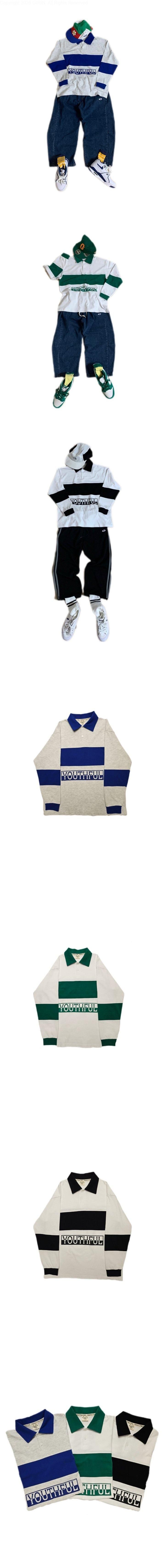 Peanut & Butter - Korean Children Fashion - #designkidswear - Youthful Cut Collar Tee