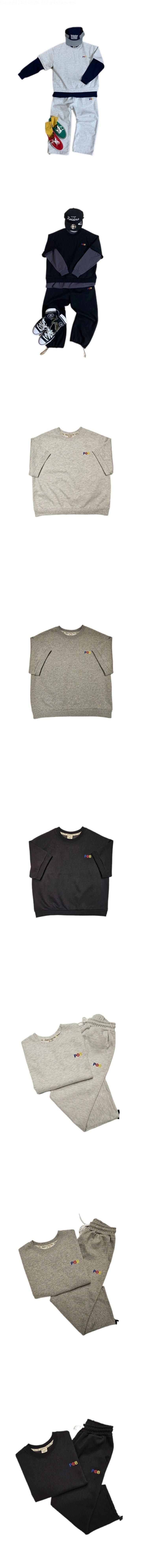 Peanut & Butter - Korean Children Fashion - #magicofchildhood - PB Embroidery Short Sleeve Sweatshirts