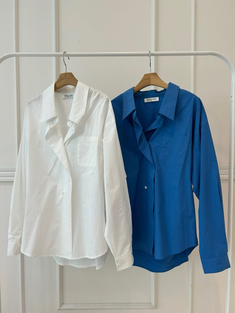 Pearls room - Korean Women Fashion - #momslook - Modern Shirt - 11