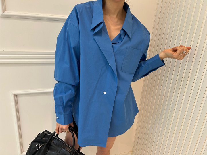 Pearls room - Korean Women Fashion - #momslook - Modern Shirt - 3