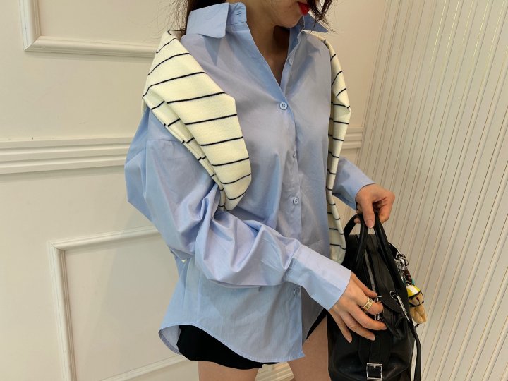 Pearls room - Korean Women Fashion - #momslook - Daily Shirt - 3
