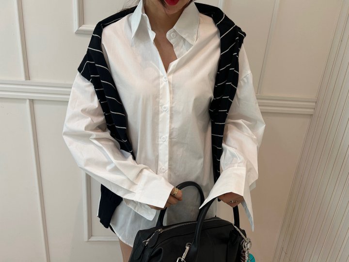 Pearls room - Korean Women Fashion - #momslook - Daily Shirt - 7