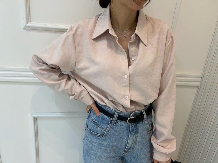 Pearls room - Korean Women Fashion - #momslook - Wood Shirt - 2