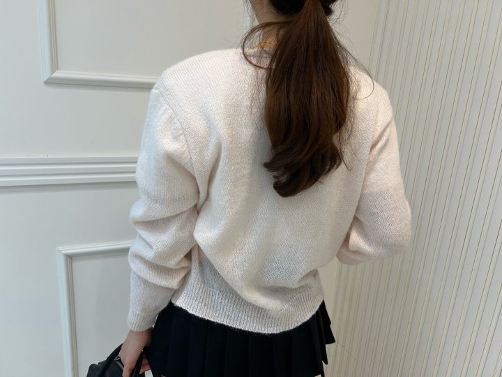 Pearls room - Korean Women Fashion - #pursuepretty - Wave Cardigan - 11