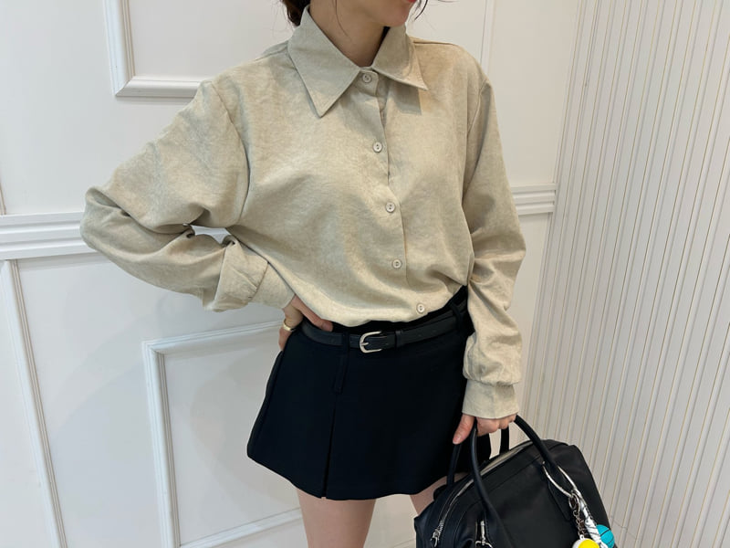 Pearls room - Korean Women Fashion - #restrostyle - Wood Shirt - 8
