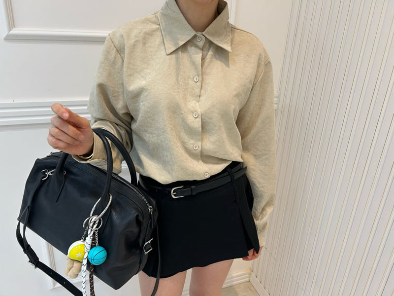 Pearls room - Korean Women Fashion - #romanticstyle - Wood Shirt - 9