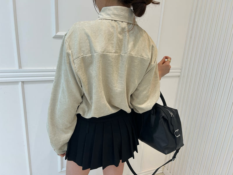 Pearls room - Korean Women Fashion - #shopsmall - Wood Shirt - 10
