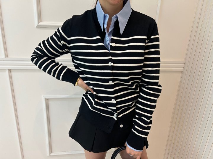 Pearls room - Korean Women Fashion - #womensfashion - Daily Cardigan - 3