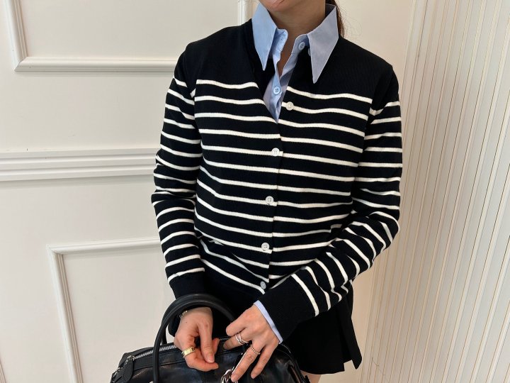 Pearls room - Korean Women Fashion - #womensfashion - Daily Cardigan - 5