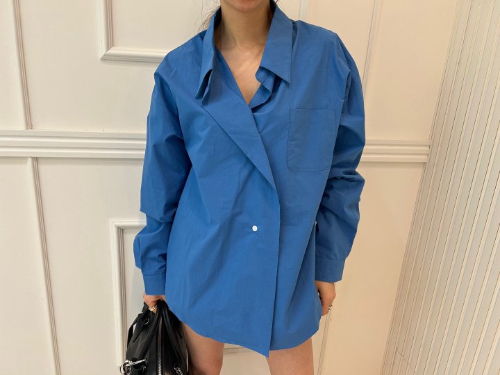 Pearls room - Korean Women Fashion - #momslook - Modern Shirt - 4