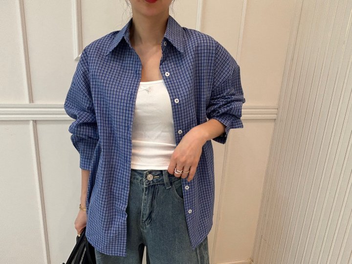 Pearls room - Korean Women Fashion - #womensfashion - Bkac Slit Ribbon Shirt - 3