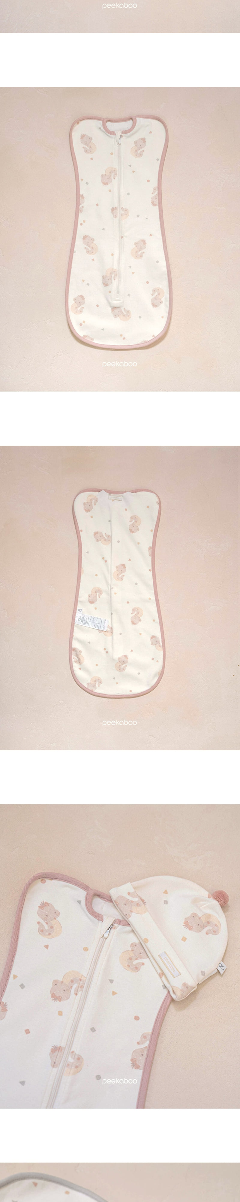 Peekaboo - Korean Baby Fashion - #babyboutiqueclothing - Nernar Swaddle Set - 2