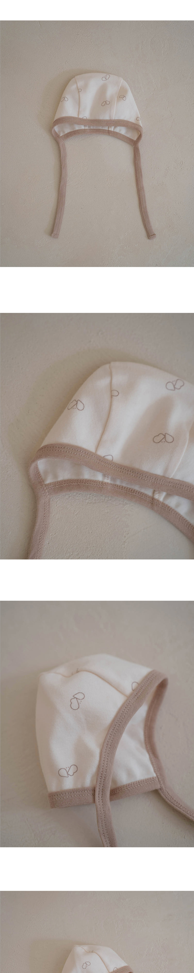 Peekaboo - Korean Baby Fashion - #babyfever - Pikabee Basic Bonnet - 4
