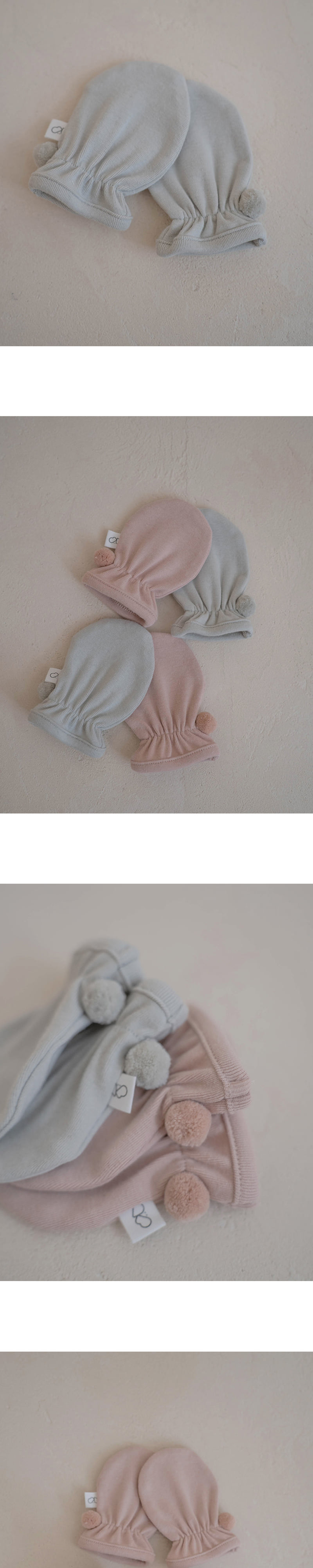 Peekaboo - Korean Baby Fashion - #babyfever - Nernar Bell Hand Foot Wrap Set - 4