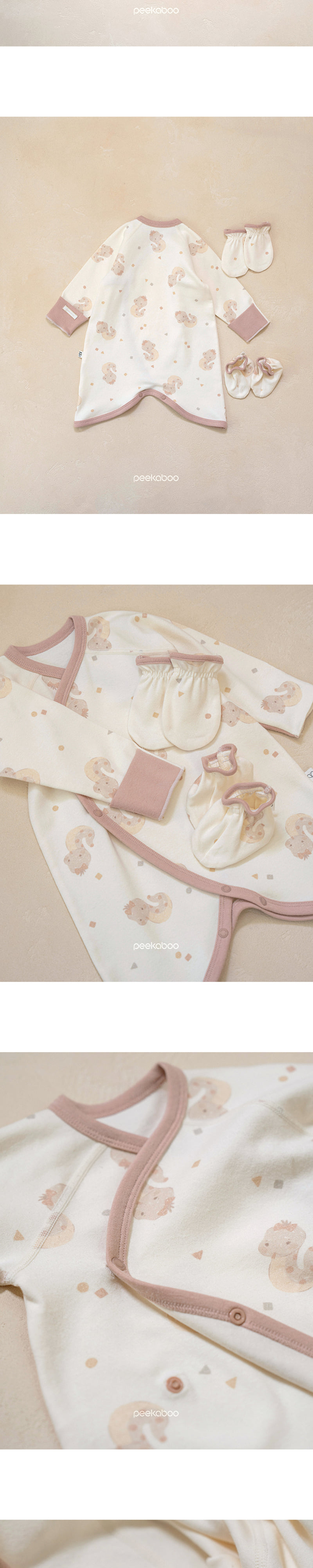 Peekaboo - Korean Baby Fashion - #babygirlfashion - Nernar Body Suit Set - 2