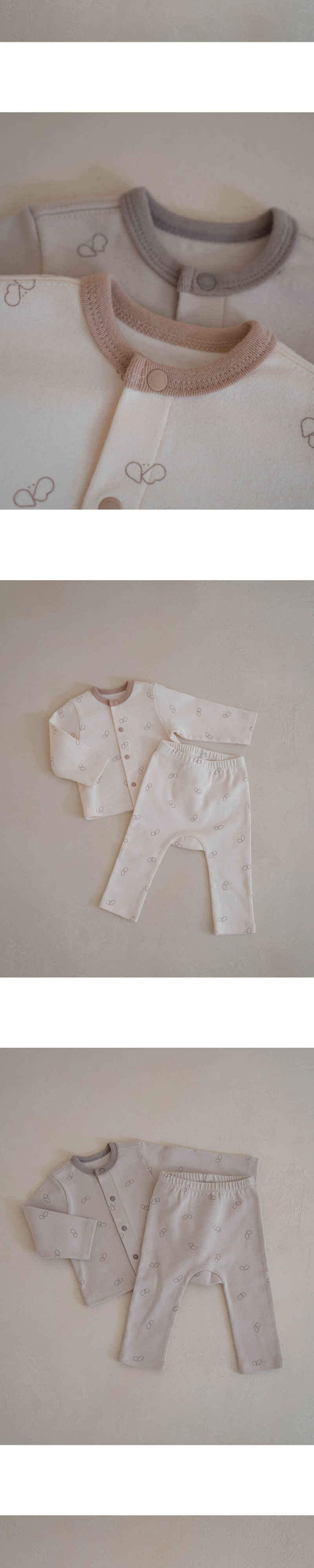 Peekaboo - Korean Baby Fashion - #babylifestyle - Pikabee Open Top Set - 2