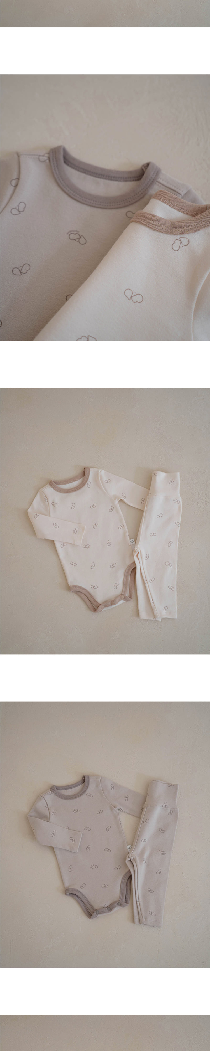 Peekaboo - Korean Baby Fashion - #babyootd - Pikabee Suit Set - 2