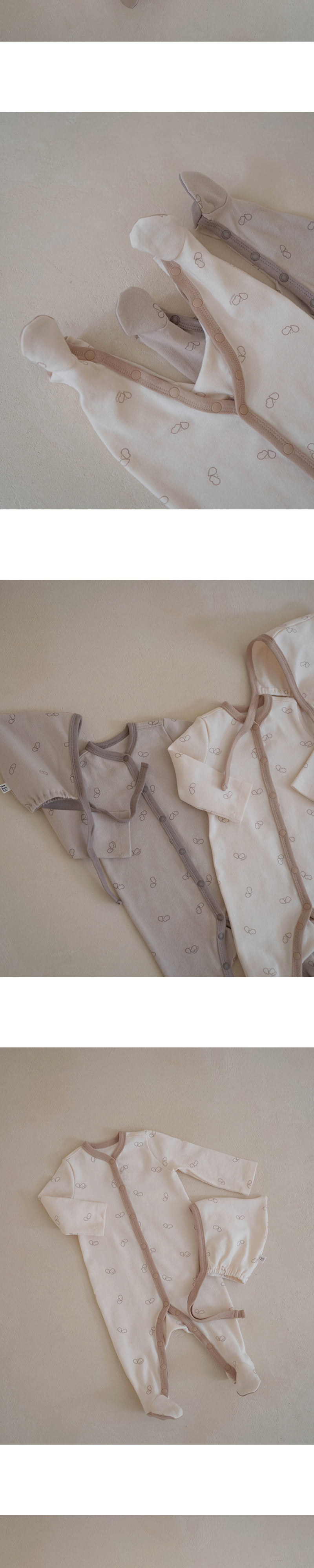 Peekaboo - Korean Baby Fashion - #babyoutfit - Pikabee Bodysuit With Full Feet - 2