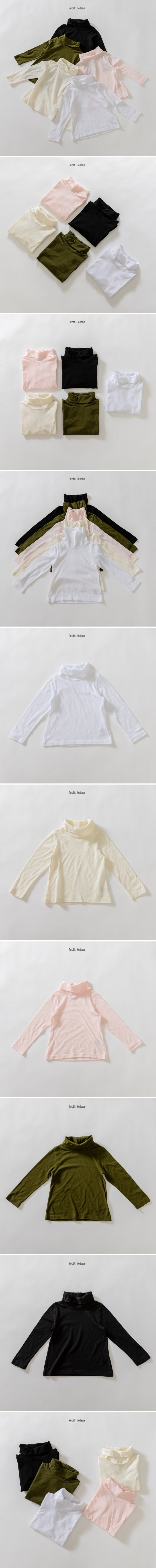 Petit Helena - Korean Children Fashion - #kidzfashiontrend - March Turtleneck Tee