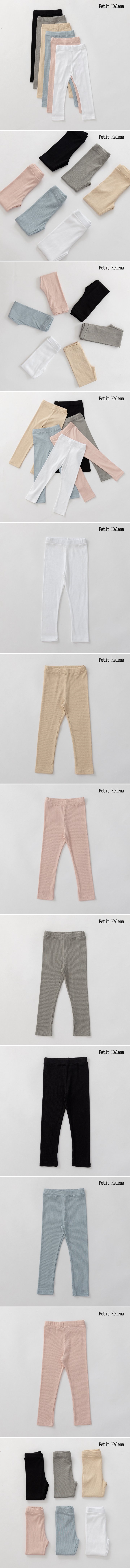 Petit Helena - Korean Children Fashion - #stylishchildhood - Eti Rib Leggings