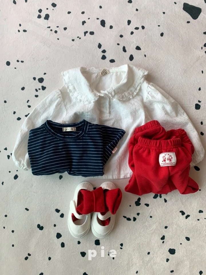 Pie - Korean Baby Fashion - #smilingbaby - Monshell Stripe Tee - 4