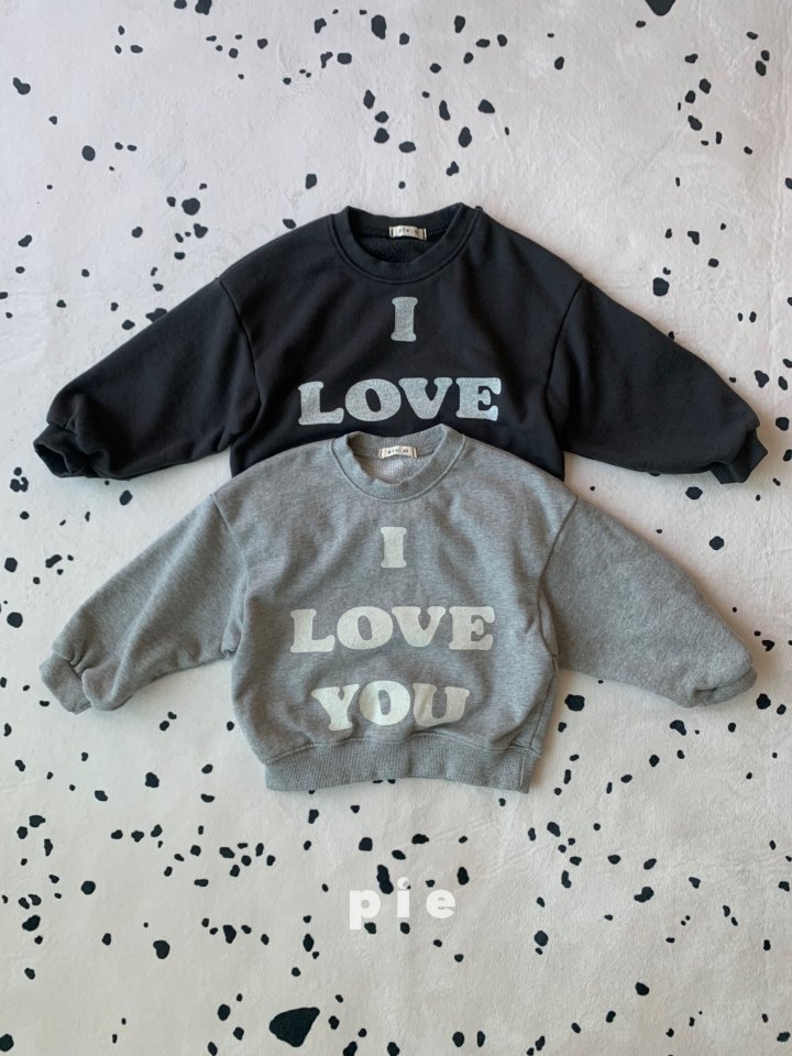 Pie - Korean Baby Fashion - #babyboutique - Love Sweatshirts