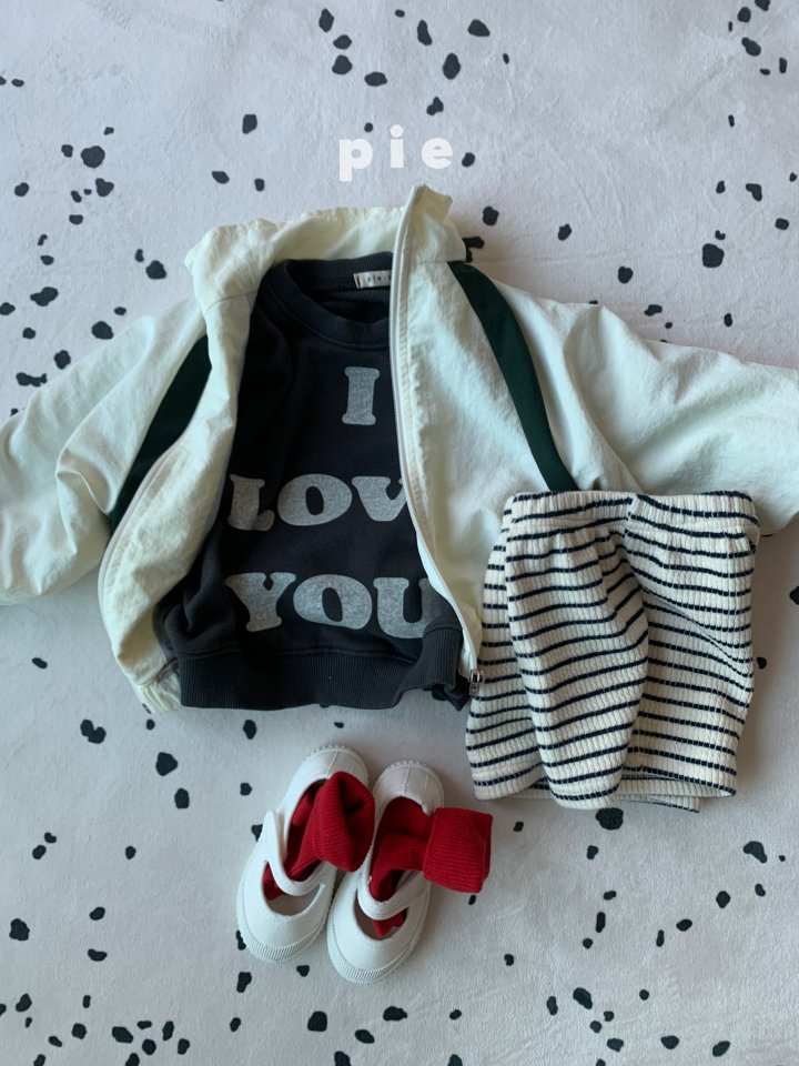 Pie - Korean Baby Fashion - #babyclothing - Love Sweatshirts - 3