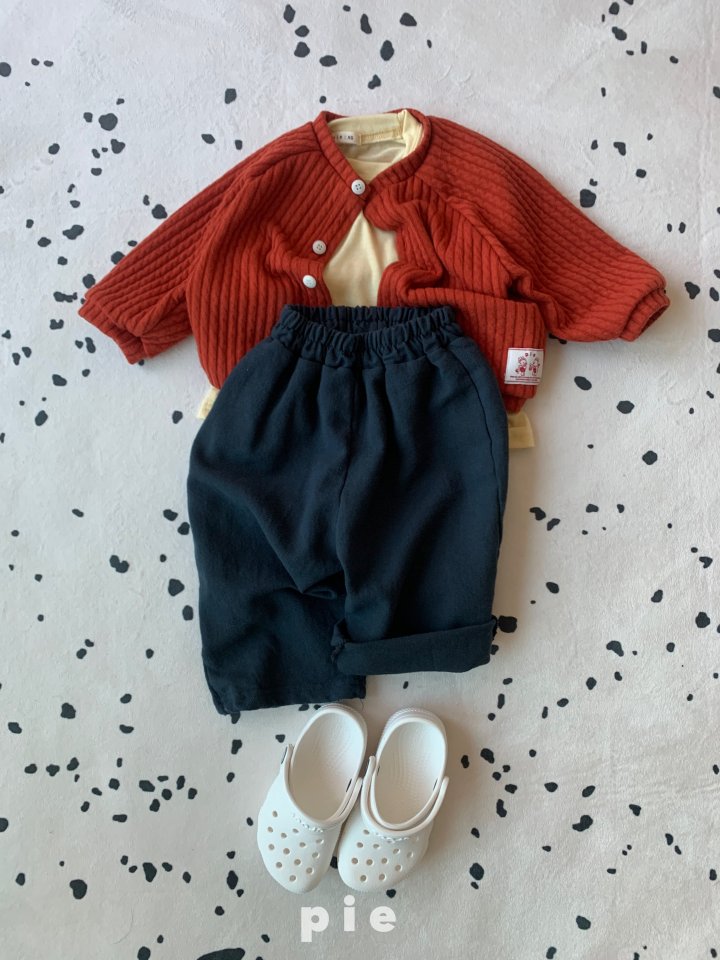 Pie - Korean Baby Fashion - #babyfashion - Cheese Cardigan - 6