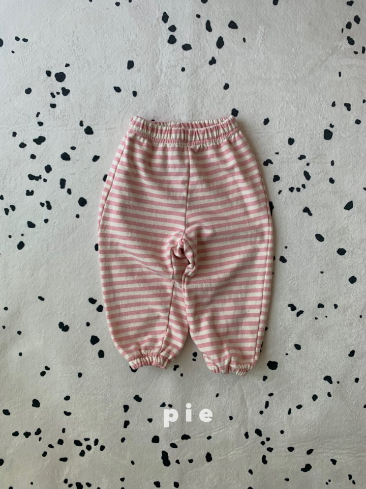 Pie - Korean Baby Fashion - #babyfashion - Ping Pong Stripe Jogger Pants - 11