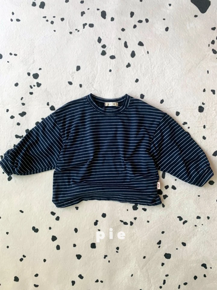 Pie - Korean Baby Fashion - #babyfever - Monshell Stripe Tee - 8