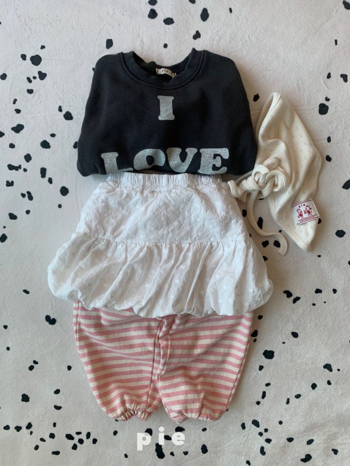Pie - Korean Baby Fashion - #babyfever - Love Sweatshirts - 5
