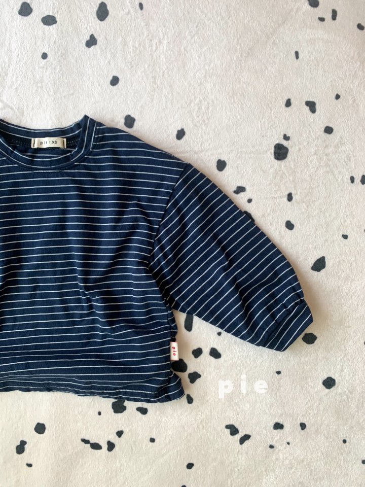 Pie - Korean Baby Fashion - #babygirlfashion - Monshell Stripe Tee - 9