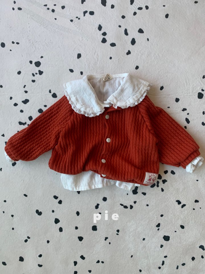 Pie - Korean Baby Fashion - #babyoninstagram - Cheese Cardigan - 10