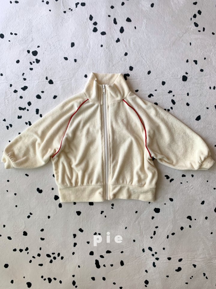 Pie - Korean Baby Fashion - #babyoninstagram - Line Terry Zip-up Jacket - 11