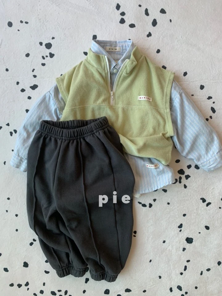 Pie - Korean Baby Fashion - #babyootd - Alpha Terry Vest - 3
