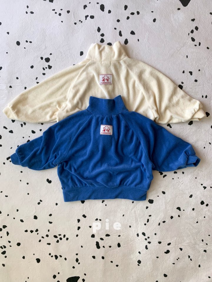 Pie - Korean Baby Fashion - #babyootd - Line Terry Zip-up Jacket - 12