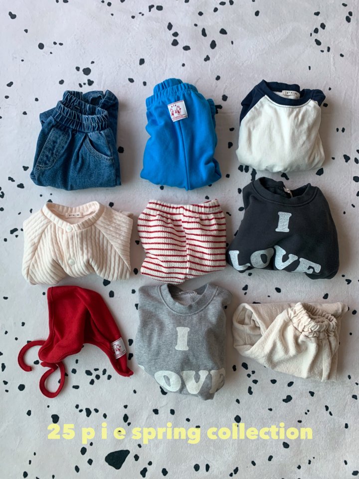 Pie - Korean Baby Fashion - #babyoutfit - Love Sweatshirts - 10