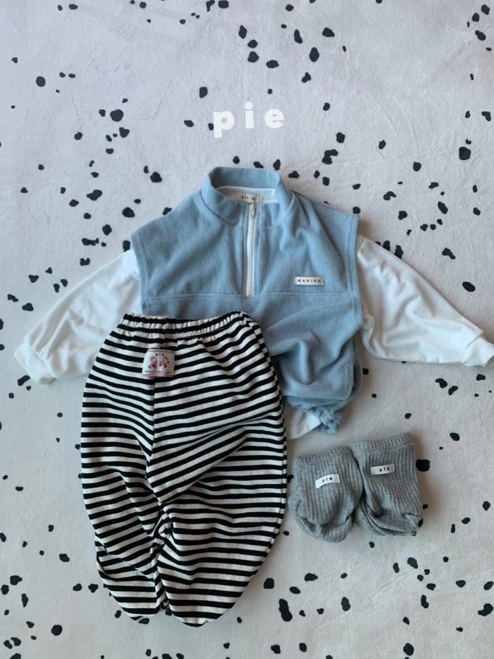 Pie - Korean Baby Fashion - #babyootd - Alpha Terry Vest - 4