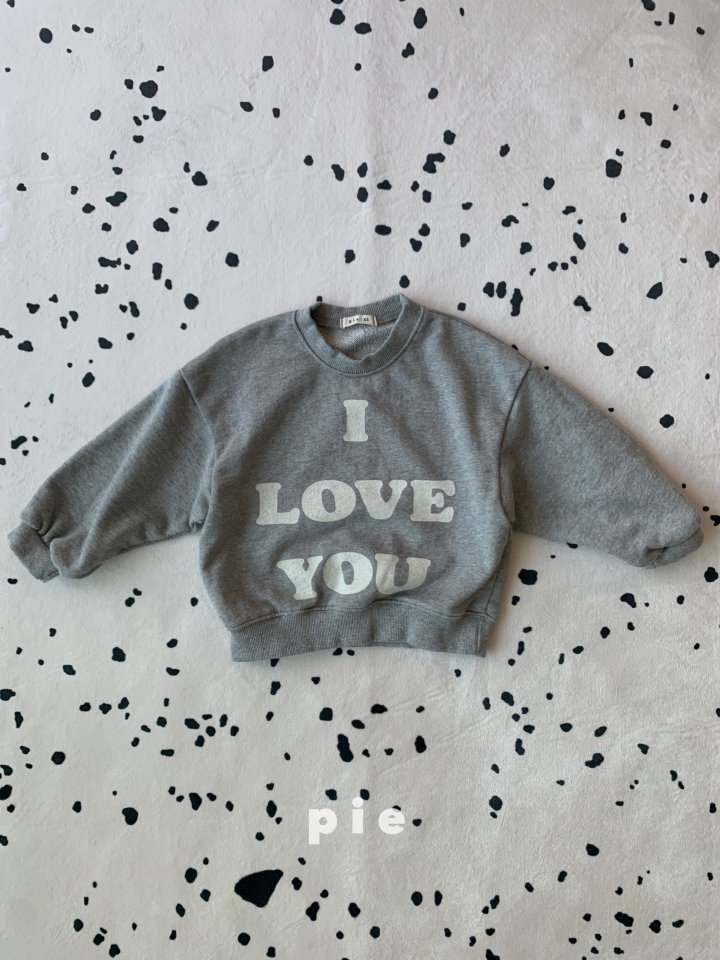 Pie - Korean Baby Fashion - #babywear - Love Sweatshirts - 12