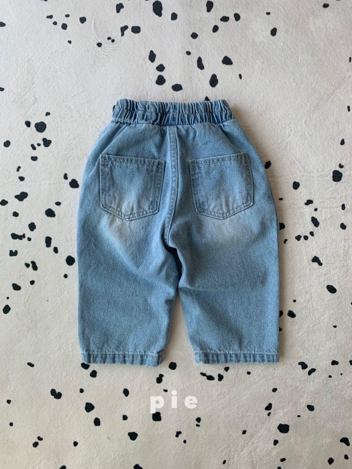 Pie - Korean Baby Fashion - #onlinebabyshop - Apple Denim Pants - 12
